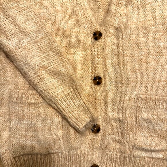 EUC Fuzzy Dex Cardigan Sweater - M - Picture 6 of 8
